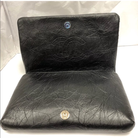 Chanel Leather Coco Pleats Clutch 2018 Collection - Picture 3 of 8